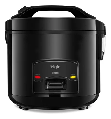 Panela Elétrica De Arroz Rizzo Elgin 5 Xícaras, 400w Preto 127v 60hz