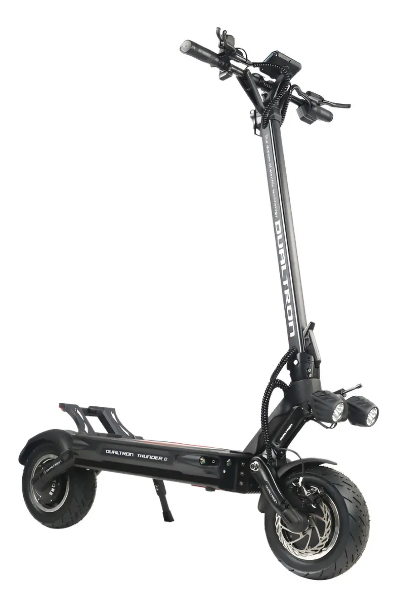 Skate elétrico Minimotors Dualtron Thunder 3 de 11000 watts, cor preta