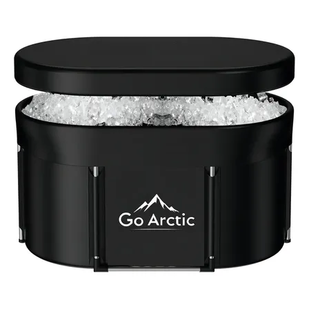 Banheira Crioterapia Go Arctic Preto com Isolamento Térmico - GG