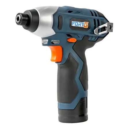 Parafusadeira De Impacto Fortg Fg3025 C/ Bateria E Carregador Azul-escuro 12v