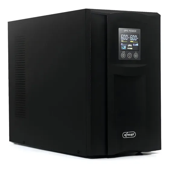 Nobreak Senoidal Puro Knup 1000VA 700W 110V Dupla Conversão 3 Tomadas