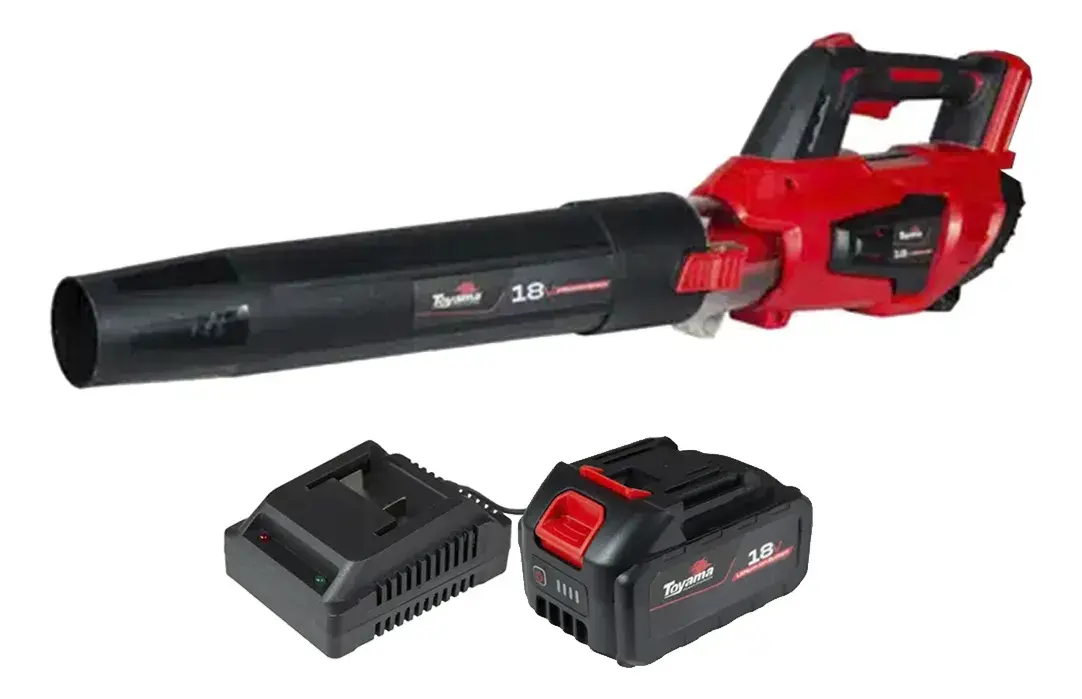 Soprador Lateral Bateria Toyama Vermelho Com Carregador