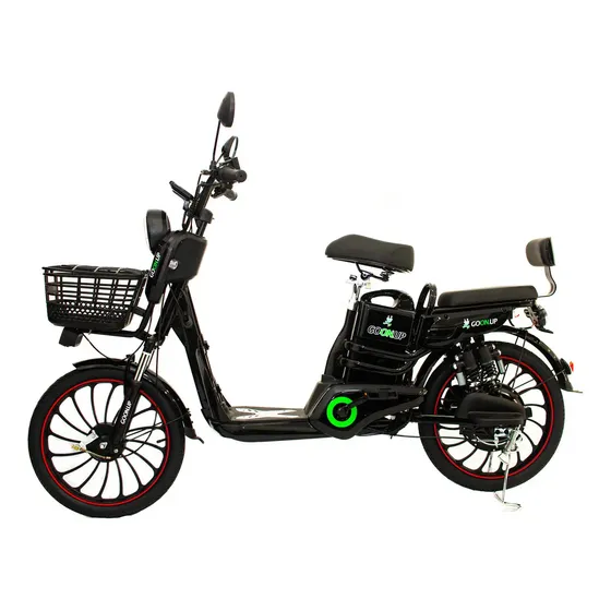 Bicicleta Elétrica Goon.UP 500W com Bateria de Lítio Removível Aro 20