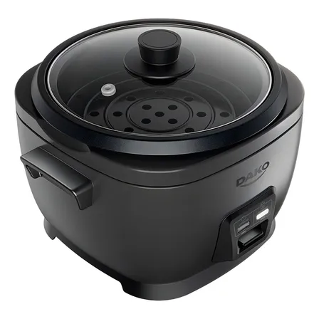 Panela De Arroz Elétrica Dako 700w Com 4 Litros 10 Xícaras Cinza