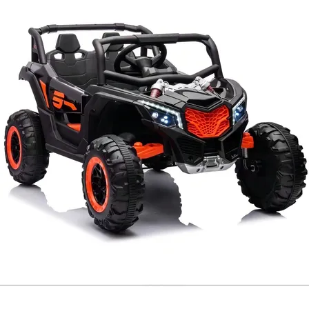 Quadriciclo 12v Controle Remoto Pedal Elétrico Infantil Cor Preto/vermelho Voltagem Do Carregador 127/220v