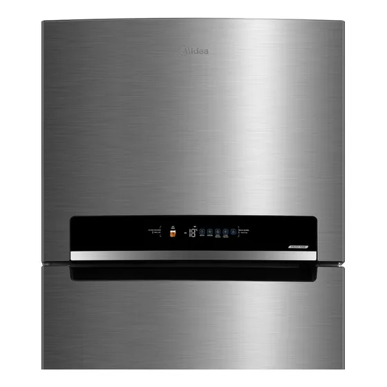 Geladeira Frost Free Duplex 491l Inverter Cor Inox Midea Cor Inox