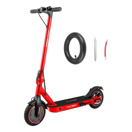 Honeywhale M2 Pro Patinete Eletrico Adulto, 500w Scooter Elétrica, 32 Km/h Velocidade Máxima, 22 Km De Autonomia, Honey Whale Com App Bluetooth (36v 7.8ah)