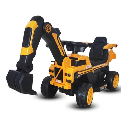 Mini Trator Elétrico Infantil Bang Toys Excavor Terra X1 6v