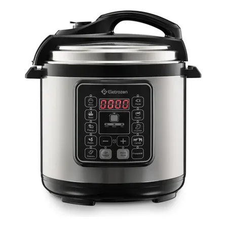Elt-808 Panela De Pressão Elétrica 6 Litros Inox Eletrozon