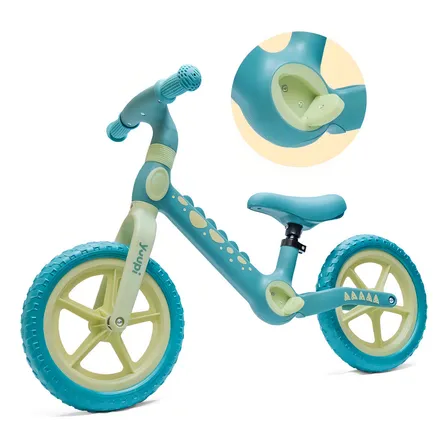 Bicicleta De Equilíbrio Sem Pedal Dino Verde Yuupi