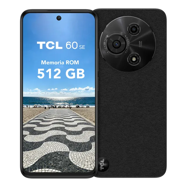 Tcl Smartphone 60 Se 4g, Octa Core, 512gb 18gb Ram (8+10), 6.7 Hd+ 90hz, Nfc, Dual Sim, 50mp Preto