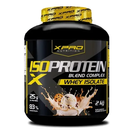 Whey Protein Cookies Iso Blend Complex 2kg Zero Açúcar - XPro Nutrition