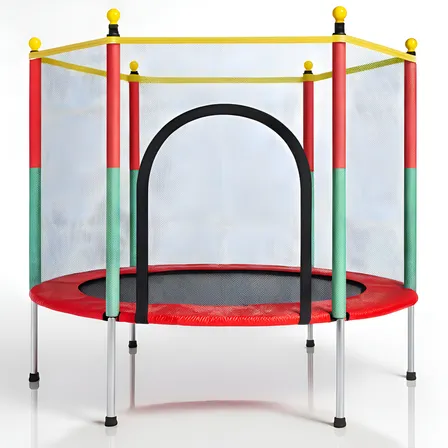 Cama Elástica Pula-Pula BrinqKids 1,4m Infantil Com Rede Segurança