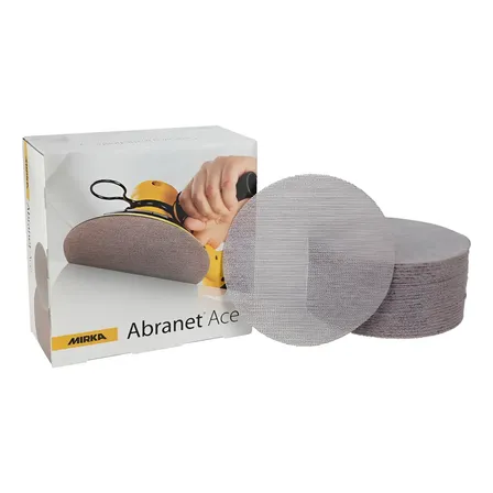 Disco De Lixa Abranet Tela Telada 180mm 7pol - 5un - Mirka Quantidade De Cascalhos 80