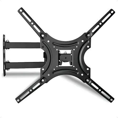 Suporte De Tv Articulado Parede 32 A 55 Pol Até 22kg Tv Led Oled Smart + Parafusos