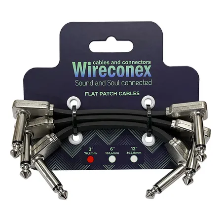 Cabo Para Pedal 3 Pol Wireconex Wfc 3 - Kit 03 Unidades