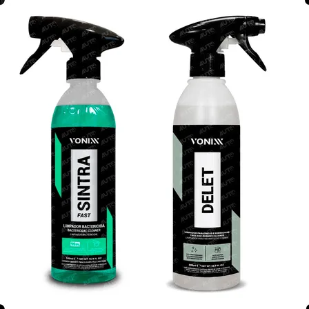 Limpador Sintra Fast Para Painéis E Delet Limpador Pneus 500ml Vonixx