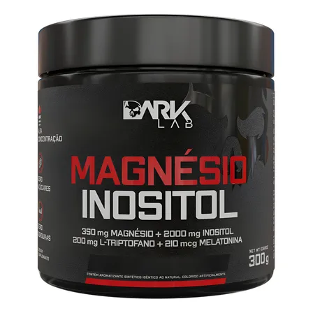Magnésio E Inositol Taurina Melatonina 300g Dark Lab Maracujá