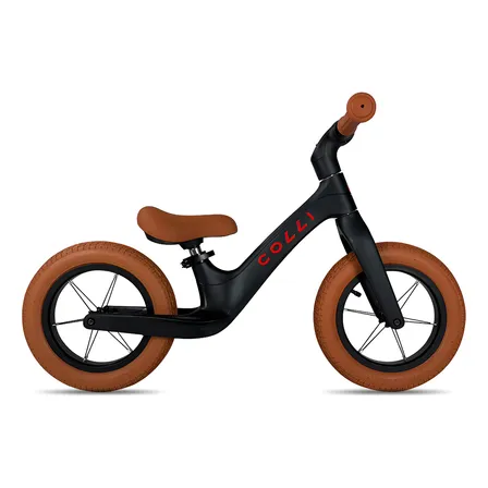 Bicicleta De Equilíbrio Colli Pitukinha Balance Cor Preto