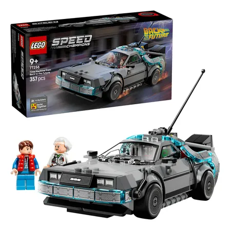Lego Speed Máquina Do Tempo Volta Para O Futuro 357pcs 77256 357