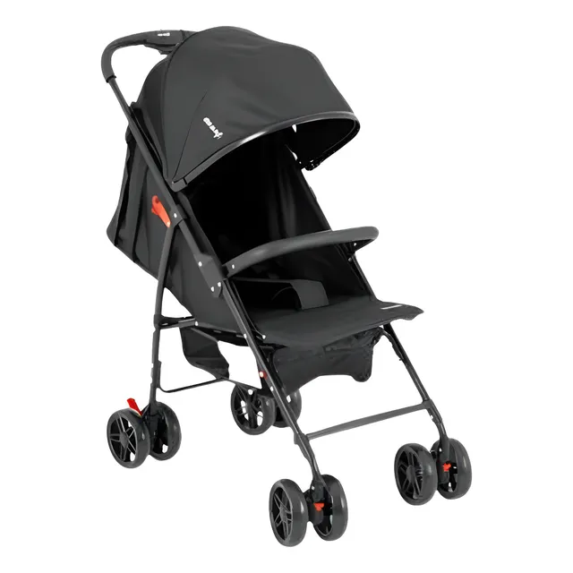 Carrinho De Bebê Compacto Trixx Avanti Viagem Passeio Cores Preto Preto