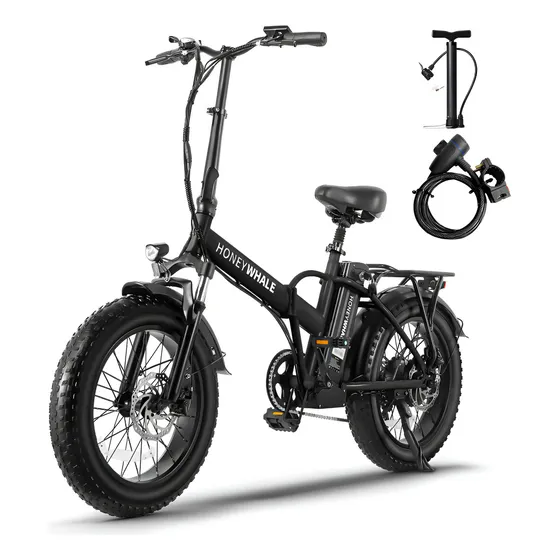 Honeywhale F6 Bicicleta Elétrica Adulto 790w 45km 40km/h Preto