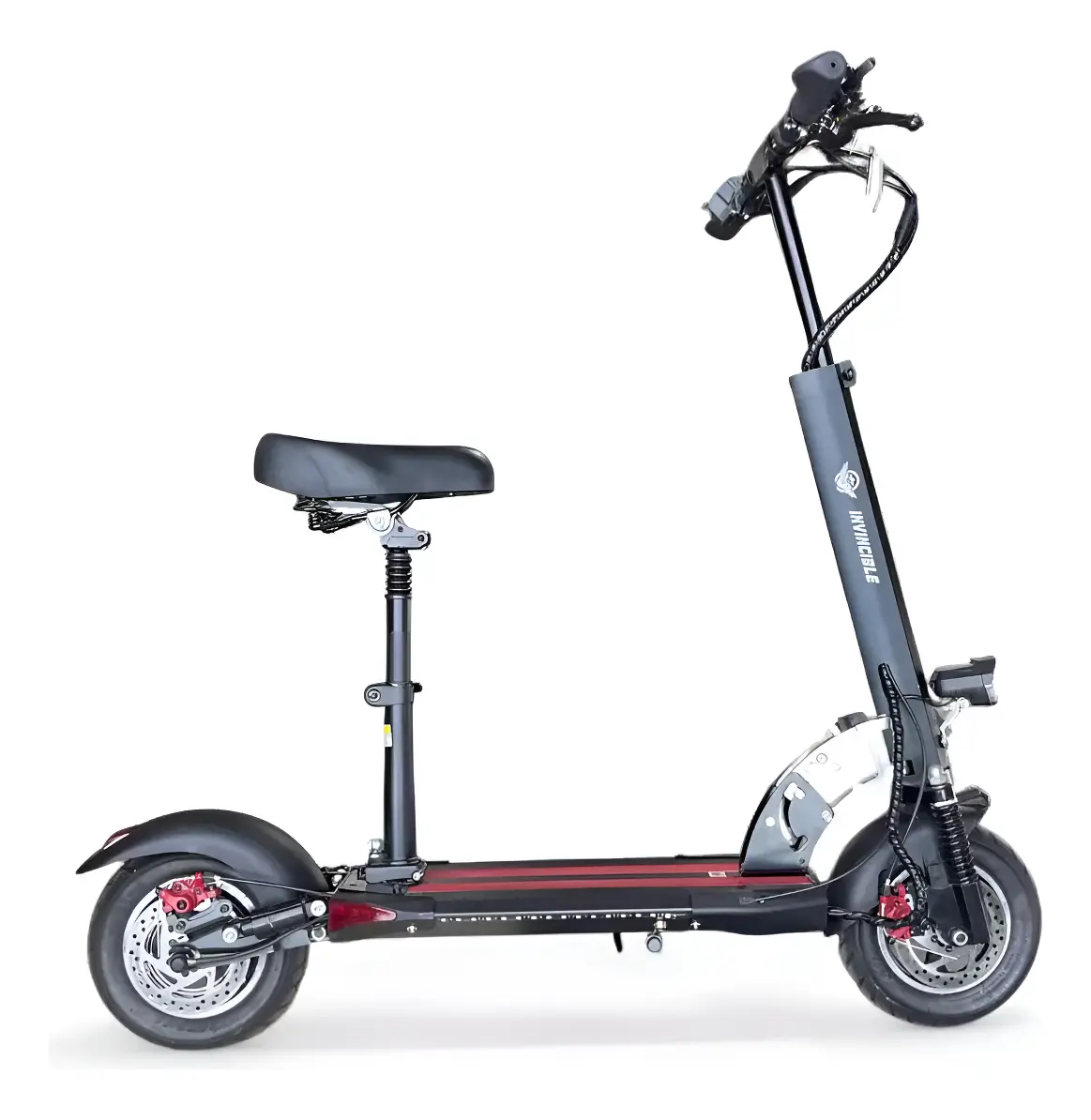 Patinete Elétrico T10 800w 48v 13a Adulto Com Banco Preto