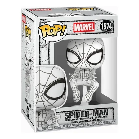 Boneco Funko Pop! Marvel Esboços - Homem-Aranha