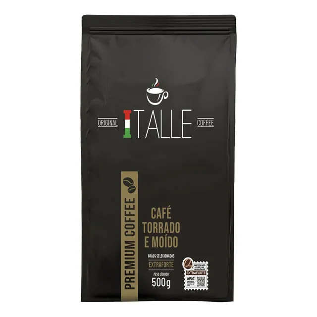 Café Torrado E Moído Extraforte Café Italle 500g Pó