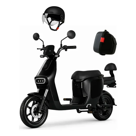 Bicicleta Elétrica Tfg 1000w Bateria Litio 20a 50km Sem Cnh Cor Preto