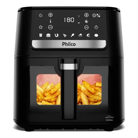 Air Fryer Philco 9,5L Visor Glass Redstone 1800W PAF95A
