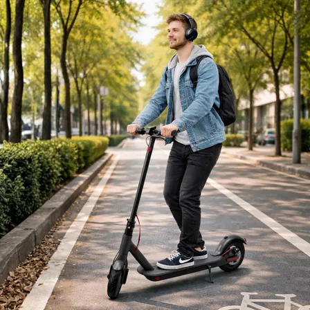 EPS-1779 Patinete Elétrico Dobrável 250w Com Bluetooth, Led E Autonomia De 30 Km - Suporta Até 100kg