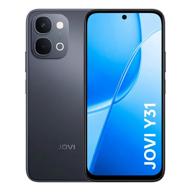 Smartphone Jovi Y31 512GB 16GB RAM (8+8GB RAM expansível) Câmera 50mp Bateria 7200mah - Preto