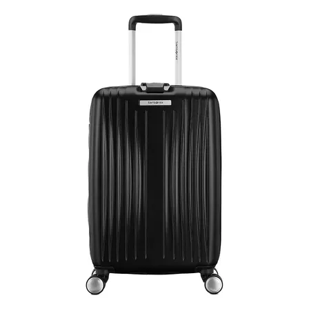 Mala De Viagem Quartz Samsonite Pequena Preta Lisa