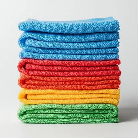 Kit 10 Flanela Microfibra Pano Limpa Vidro Pia Multiuso Tipo Cores