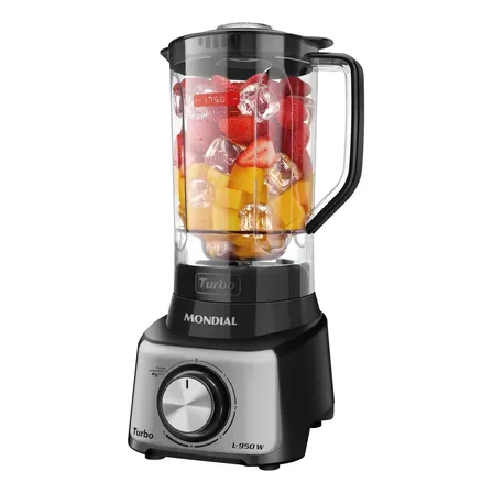 Liquidificador Turbo Mondial 950W L-950-BG