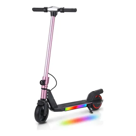 Patinete Elétrico Infantil Baka Sport Dobrável 6.5 16km/h Rosa