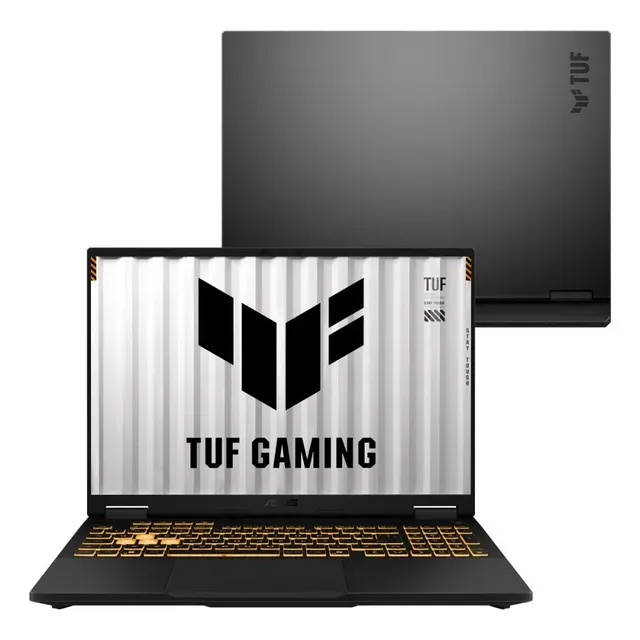 Notebook ASUS TUF Gaming F16 FX608JHR NVIDIA RTX 5050 Intel Core i5 14a 16GB RAM 512GB SSD Windows 11 Home Tela 16" LED FHD 165Hz Gray - RV122W