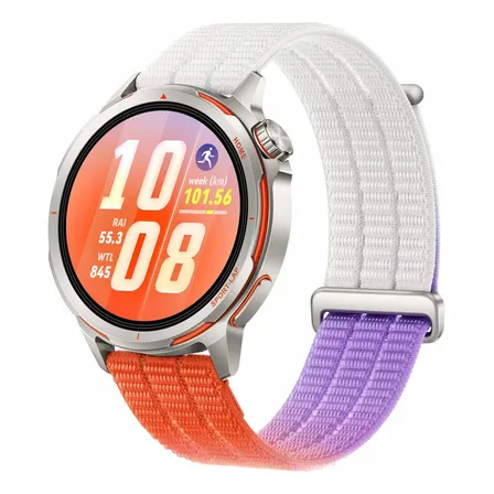 Smartwatch HUAWEI WATCH GT Runner 2 Bateria com Autonomia de Até 14 Dias Posicionamento de Precisão Modo Maratona Inteligente GPS ECG Compatível iOS e Android Laranja Inclusa uma pulseira extra