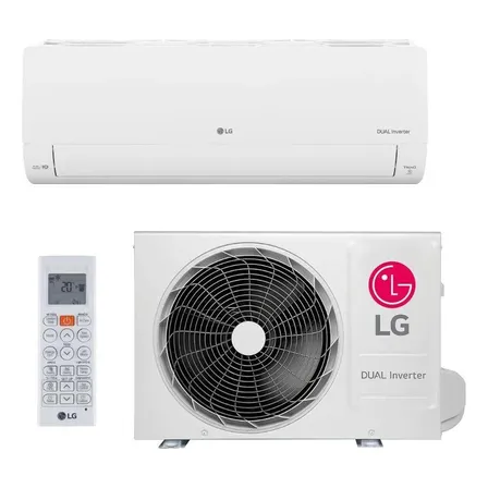 Ar Condicionado Inverter LG Dual Voice AI 12.000 Btus Frio R-32