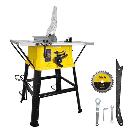 Serra Circular De Mesa C/ Bancada 10pol 2000w Ets-2000 Evald