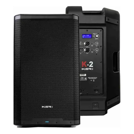 Caixa De Som Ativa 12 Profissional 2000 Watts Rms Ksr Pro K2 Preto