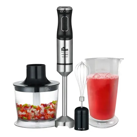Mixer Turbo 3 Em 1 - 1000w 5 Velocidades Cor Preto