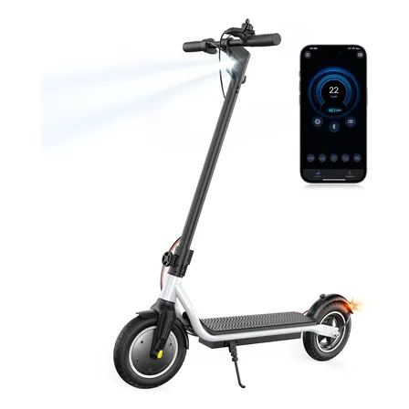 Scooter Elétrica Iscooter W6 500w 36v Dobrável 35km/h Com Bluetooth