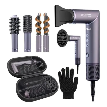 Secador Multifuncional 5 Em 1 Mondial Roxo SM-01-BLCD-SP