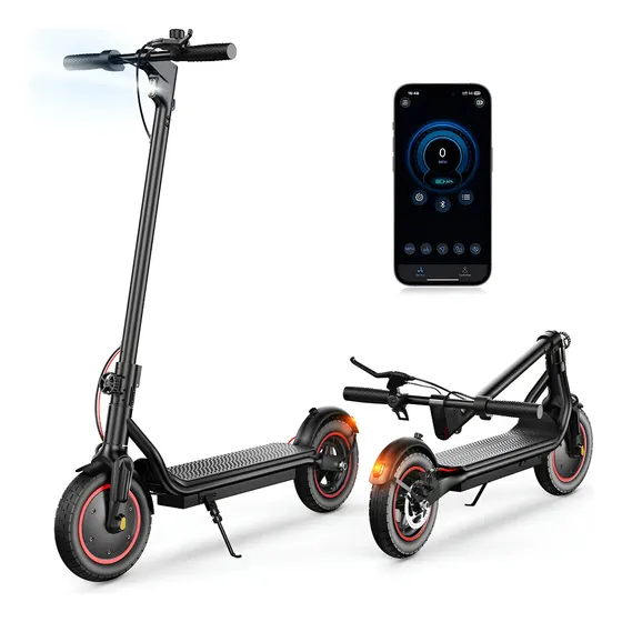 Patinete Elétrica Adulto Motor 500w 35km/h Scooter Elétrica Cor Preto