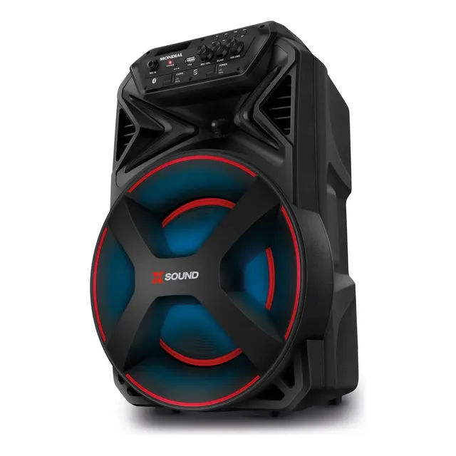 Caixa Amplificada Xsound 300w Rms Cm-300-n Preto