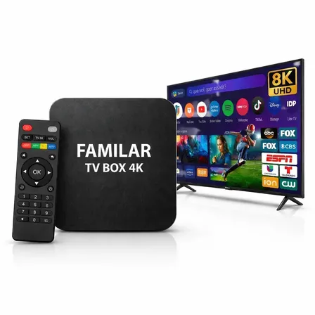 Tv Box 4k Android 8gb Ram 512gb Wifi 5g Bluetooth Netflix Youtube Iptv Conversor Smart Tv Ultra Hd Hdmi Canais Abertos Transforme Tv Em Smart Controle Remoto Streaming Filme Série Apps Preto Padrão