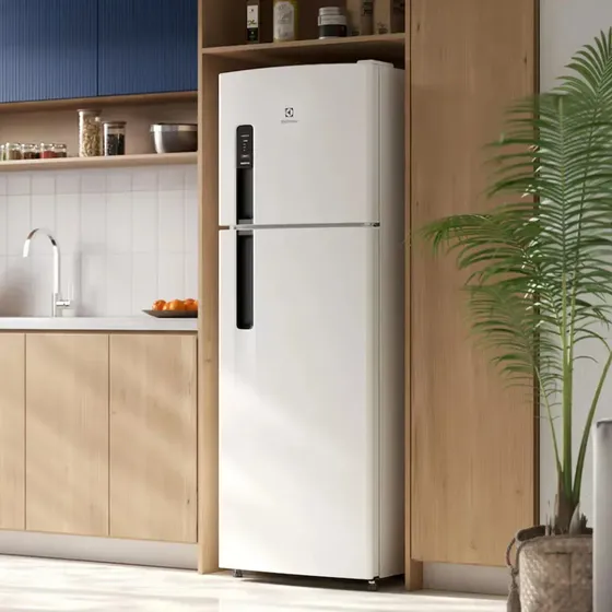 Geladeira If41 Frost Free Duplex 380l Inverter Electrolux Branco