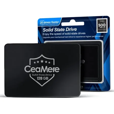 Ssd 120 Gb Omnixor Disco Sólido Interno 2.5 Sata3 Hd Preto Pc Notebook Computador